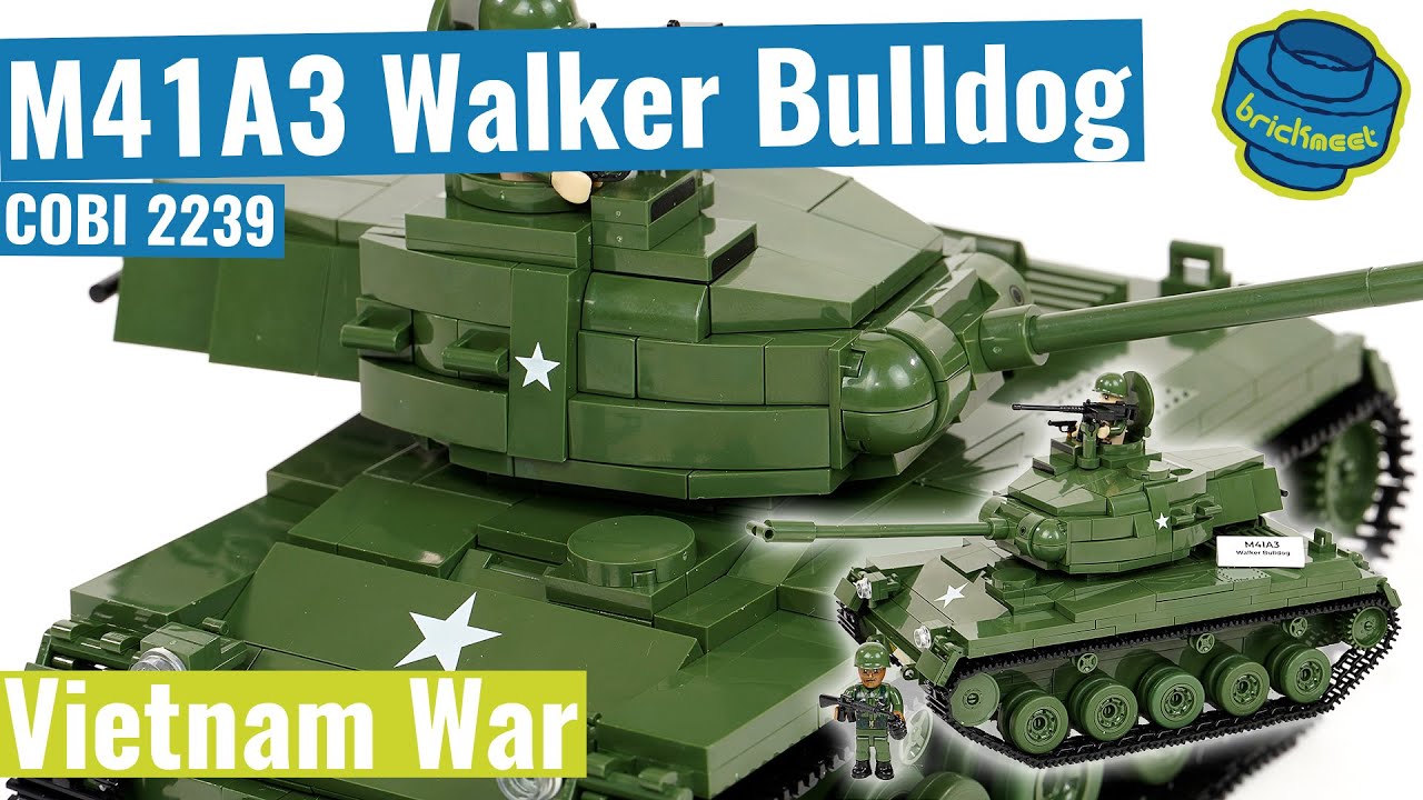 Walker Bulldog Vietnam War - COBI 2239 (Speed Build Review)
