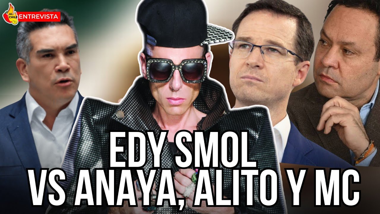 Edy Smol exhibe a Anaya, Alito y Clemente: puras mentiras y campañas negras