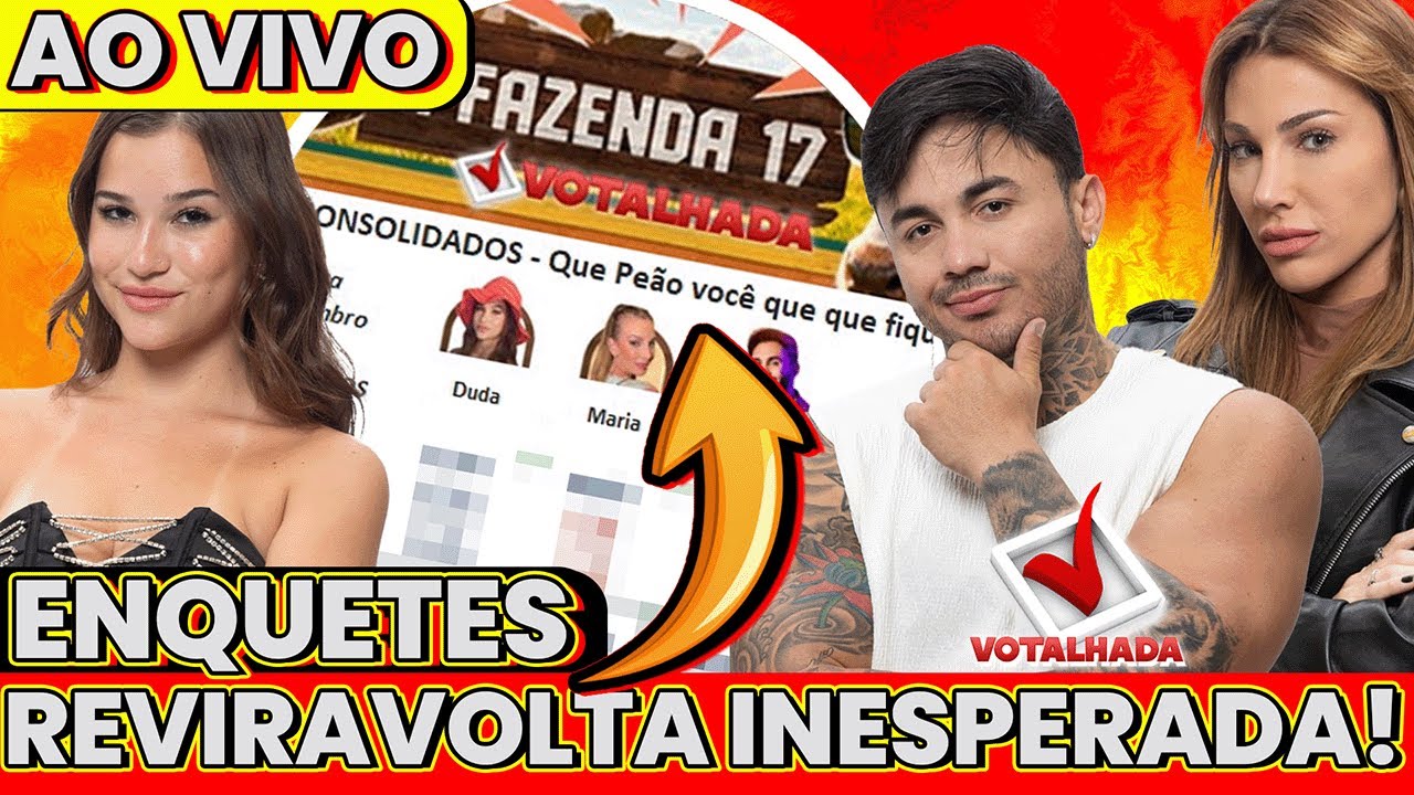 AO VIVO: Ro&ccedil;a da Duda, Maria e Wallas &mdash; Votalhada ATUALIZADO! Quem Sai Hoje?