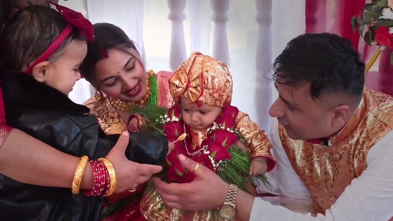 Beautiful Nepali Tradition | Weaning Ceremony Highlights | Ariyana Acharya |