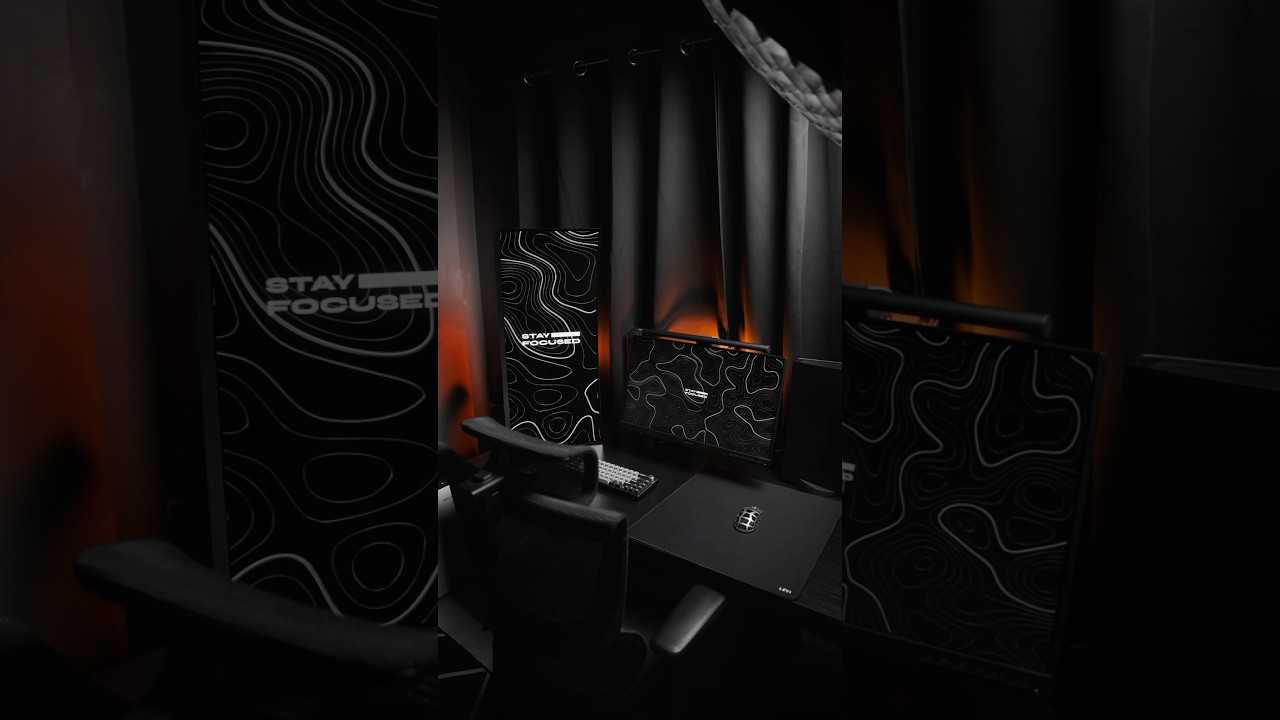 Using the Koorui 34E6UC ultrawide as a vertical monitor. Is it too much? 😅 #setup #gamingsetup