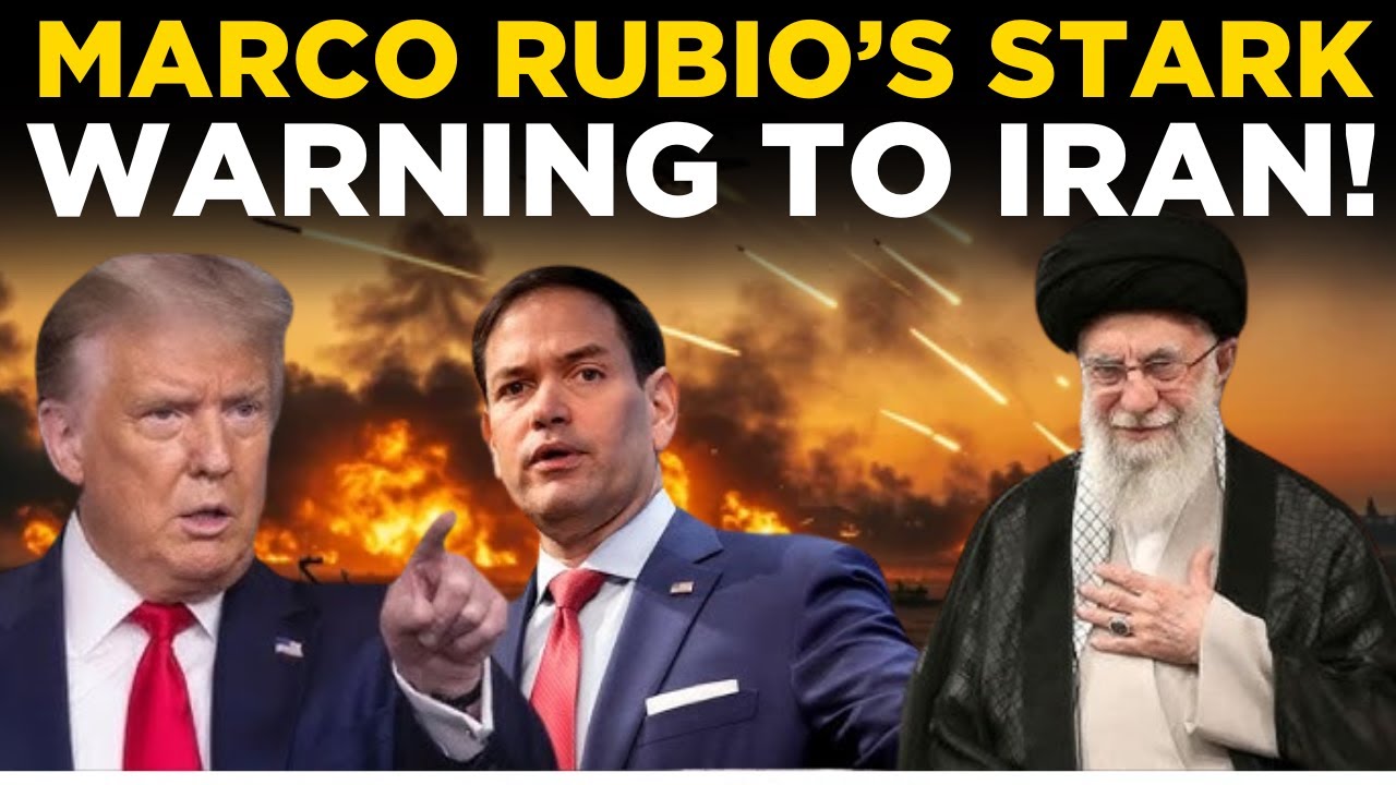 BREAKING LIVE: Marco Rubio Sends Stark Warning to Iran as US-Iran Tensions Escalate | US NEWS LIVE