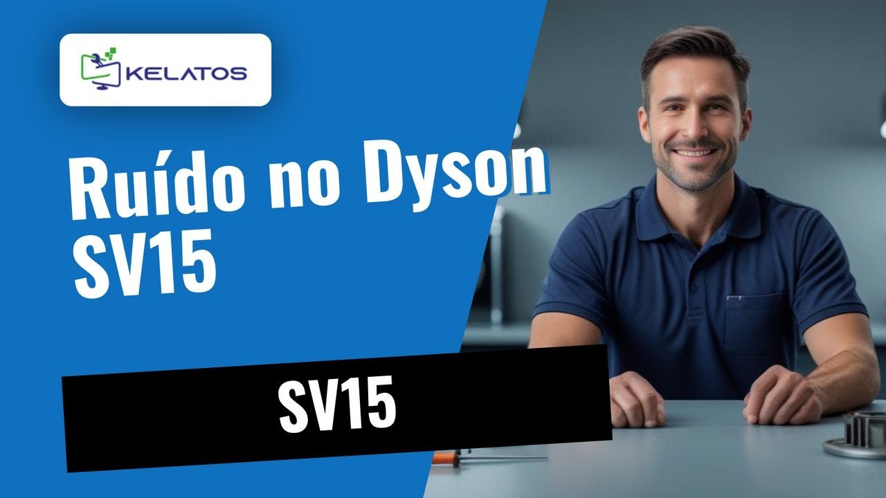 O seu Dyson SV15 faz ruído? 🔊 Mudança de motor