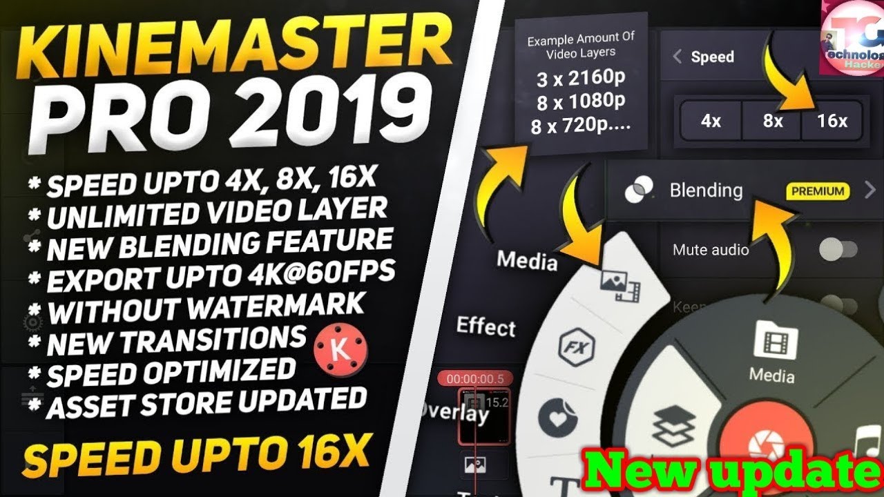 Kinemaster pro apk no watermark 2019 || kinemaster mod 2019
