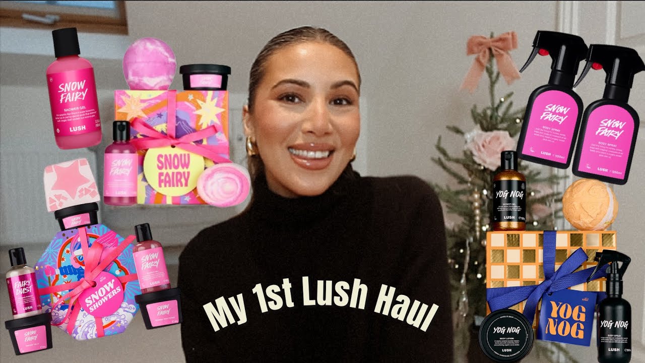 LUSH BOXING DAY SALE HAUL 2024 | Lush Haul 🎁 MonaLisa Adlee