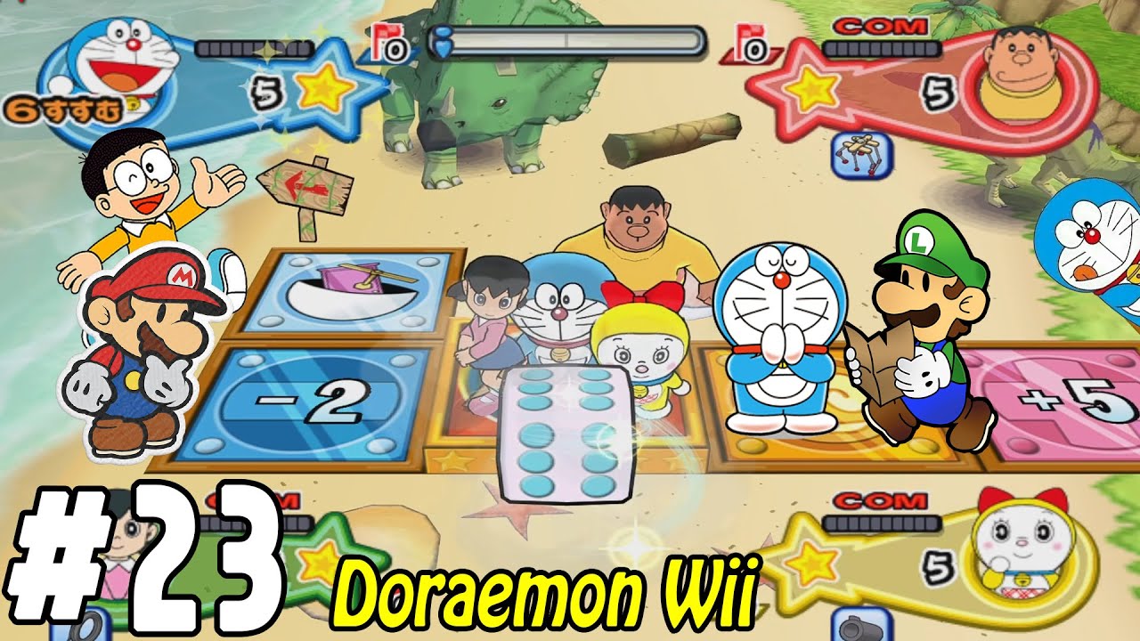 Doraemon Wii - Himitsu Dougu-ou Ketteisen! Walkthrough Part 23  | AlexGamingTV