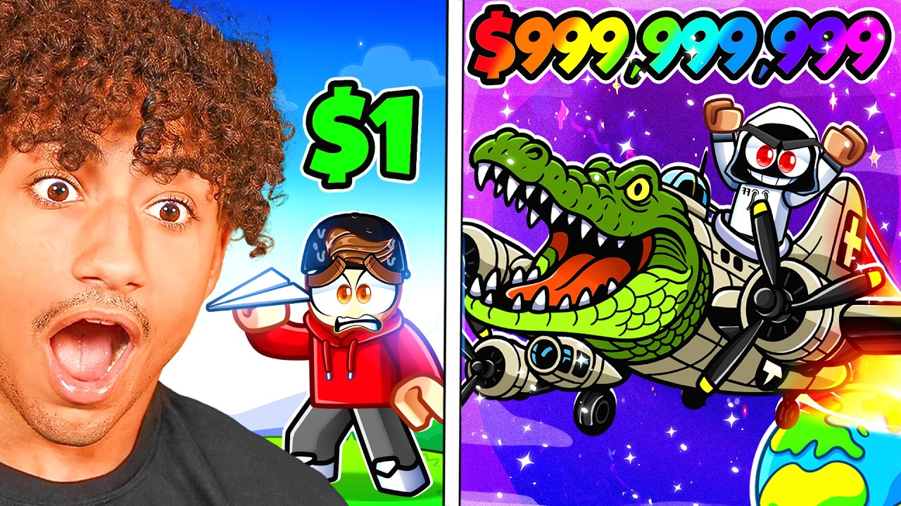Going From NOOB to PRO in Roblox Plane Training!