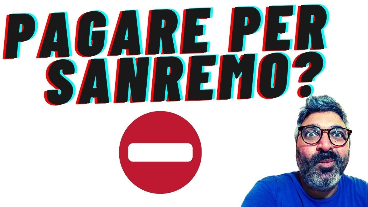 3 Consigli FONDAMENTALI se vuoi andare a Sanremo!