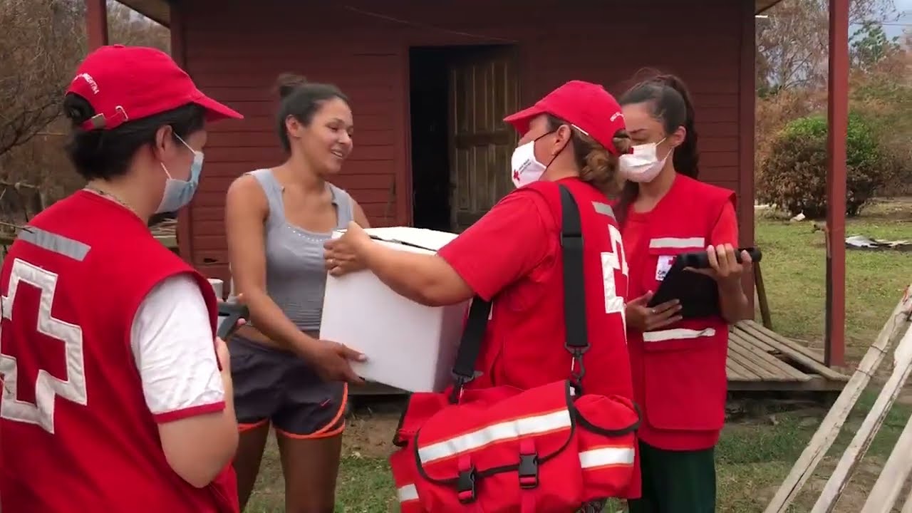 Un día junto al voluntariado de Cruz Roja Argentina