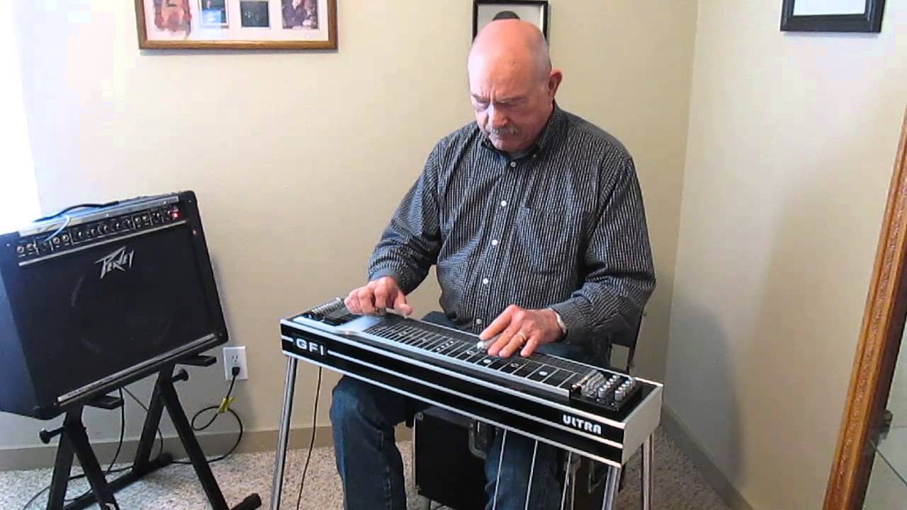 Bob Tuttle Steel Guitar- Blue Eyes Crying in the Rain