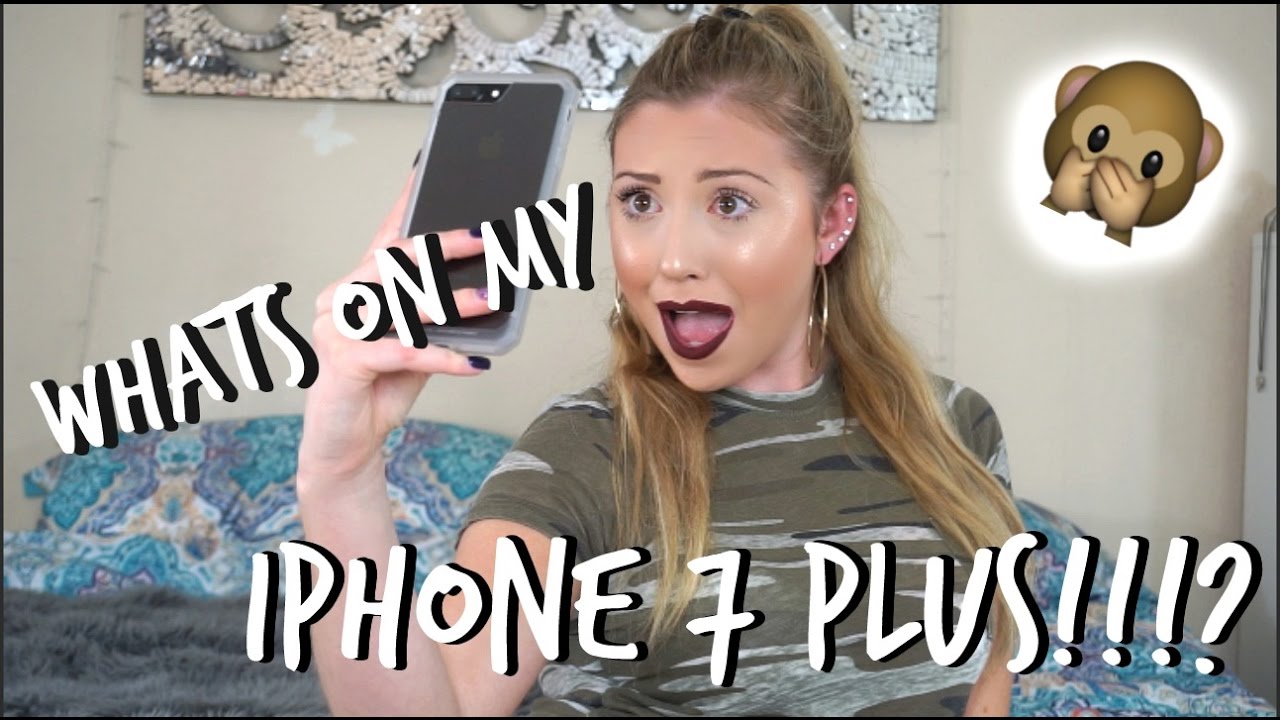Whats On My iPhone 7 PLUS?!?! | Brittany Nicole