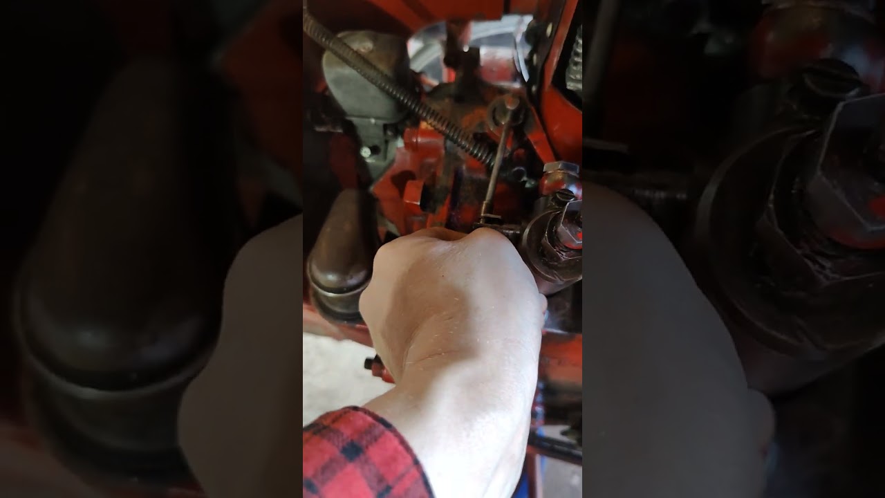 Porsche Junior no reaction on handgas but reacts on direct manipulation of pump