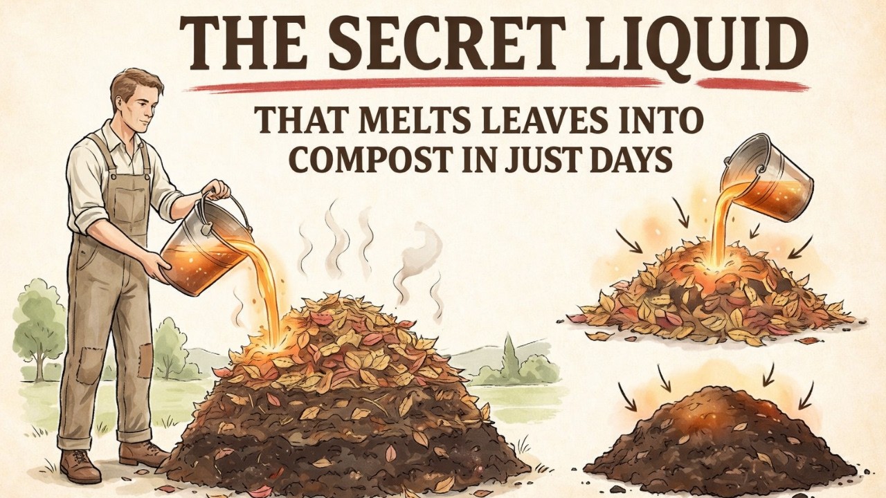 The Secret Liquid That Melts Leaves Into Compost in Just Days!