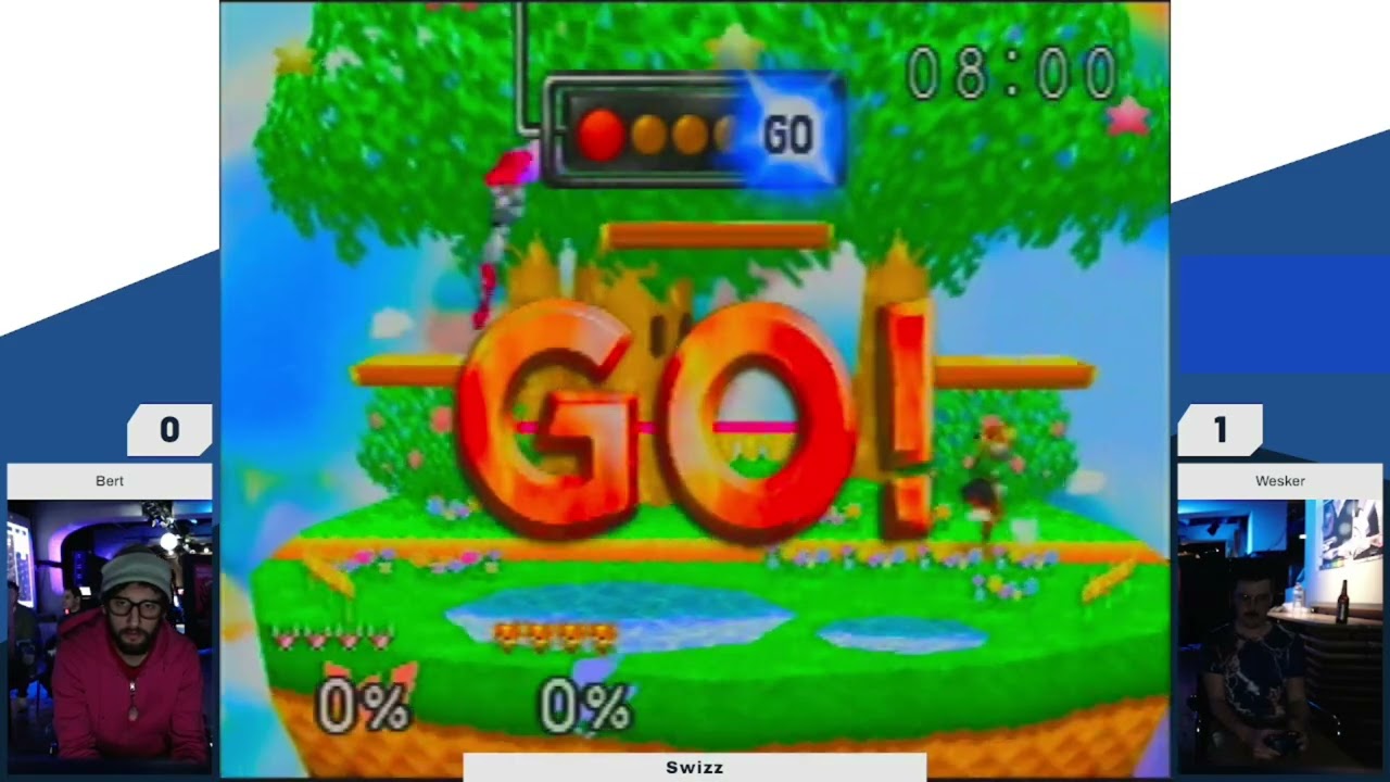 c-mash 2026 Swiss R6 | Bert (Falcon) vs Wesker (Fox) | Super Smash Bros. (N64)
