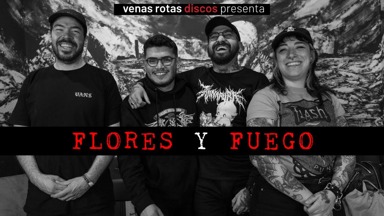 Punk de Guadalajara para el mundo: Flores y Fuego 🔥.