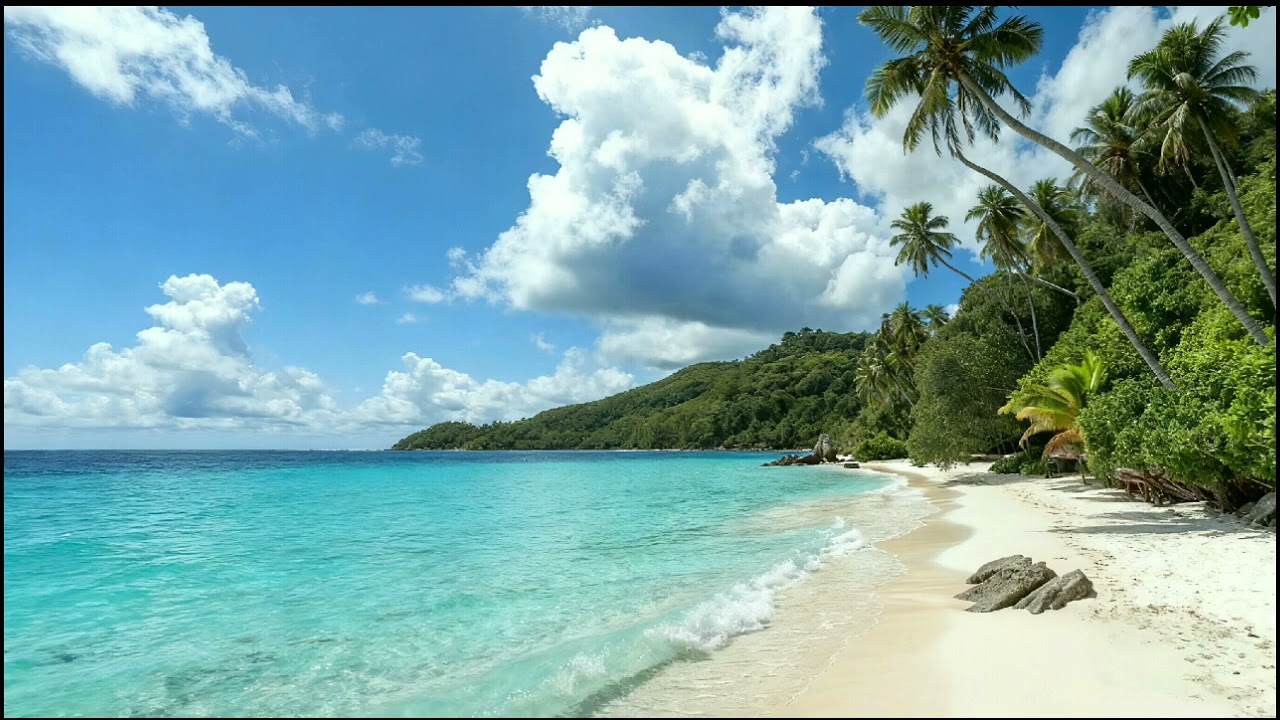 Beautiful Beach With A Calm Ambience Tv Screensaver Home Decor