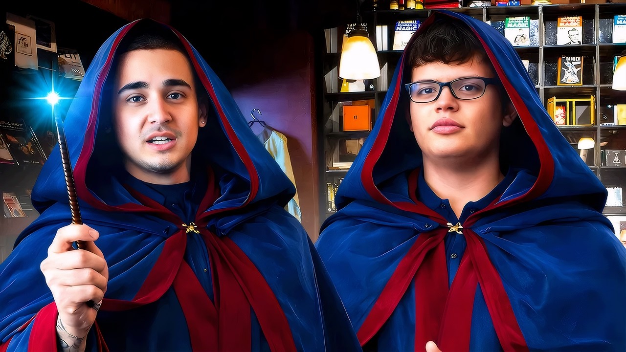 Sketch & Lacy Become Magicians!