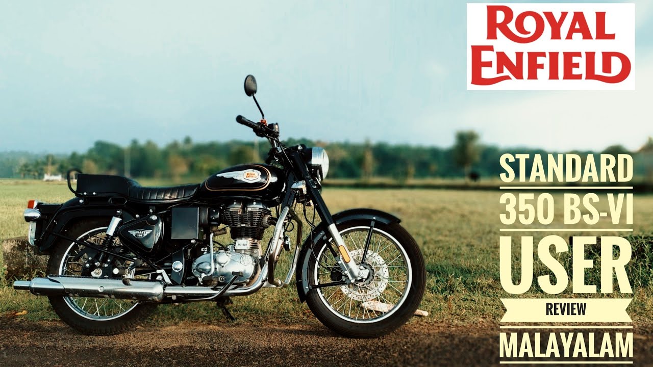 STANDARD 350 BS6 USER REVIEW മലയാളം | Royal Enfield bullet 350 black #Royalenfield #bullet #350 #bs6