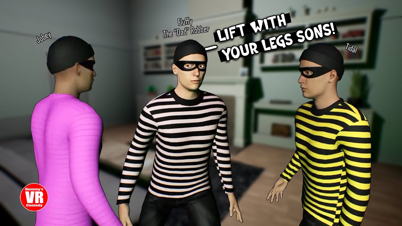 When Dad Becomes a Robber | Boo Men