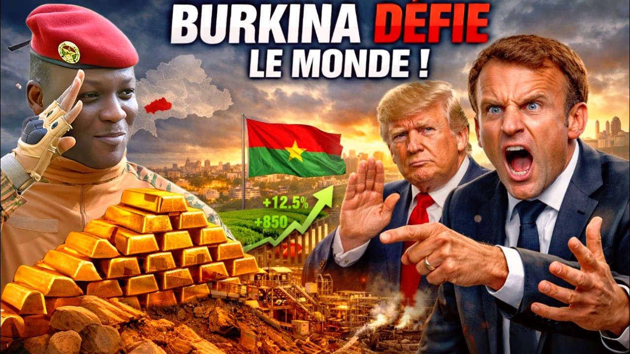Ibrahim Traoré : +75% revenus d’or, +60% récoltes — la révolution du Burkina choque le monde