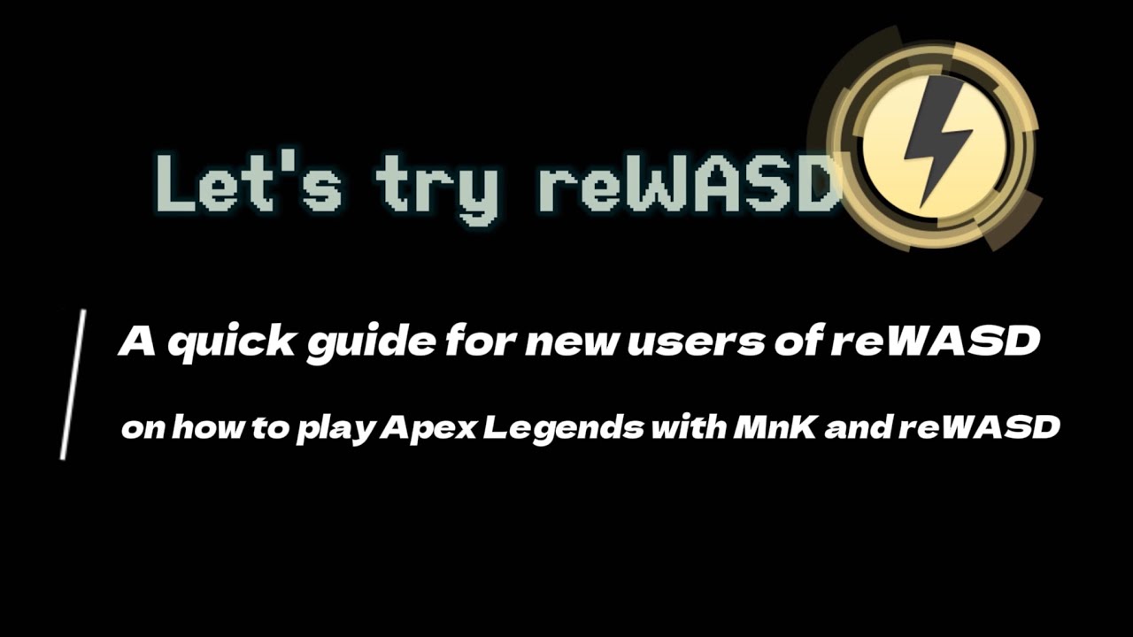 🎮 How to Set Up reWASD for Playing Apex Legends with Mouse and Keyboard (MnK) 🎮