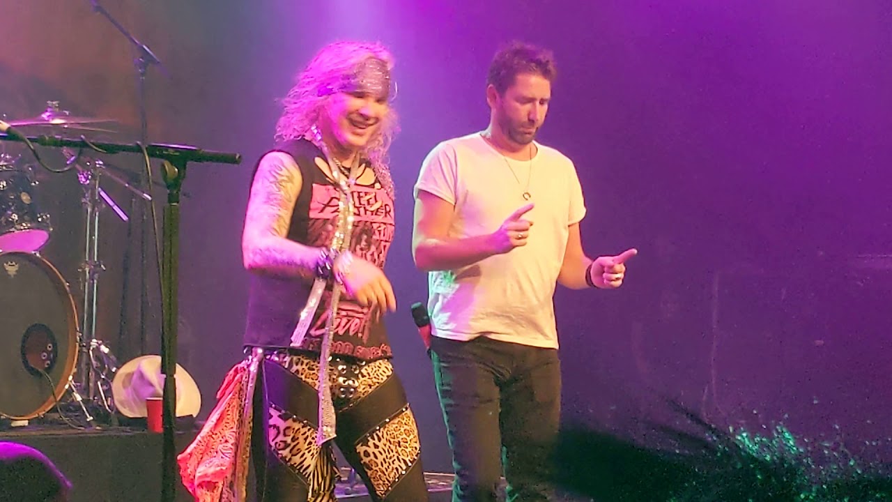 Chad Kroeger with Steel Panther April 11 2019