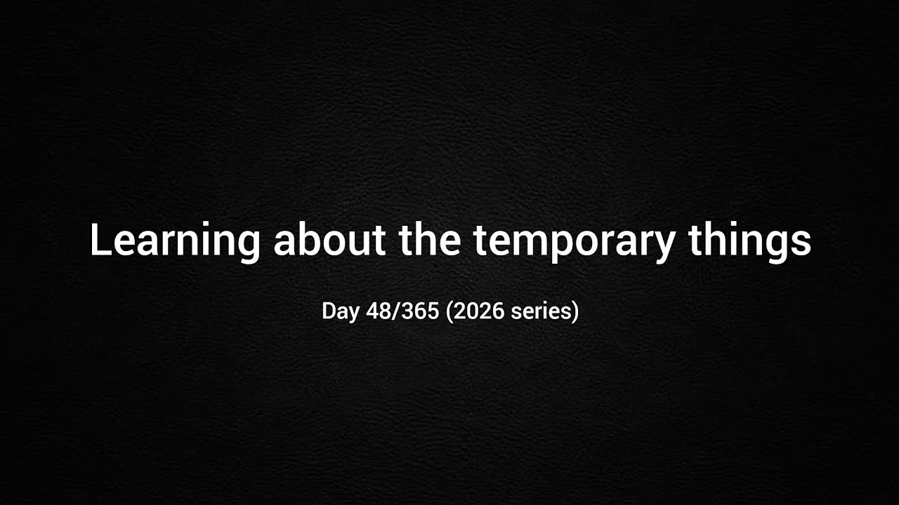 Life Is the Only Real Teacher | Day 48/365