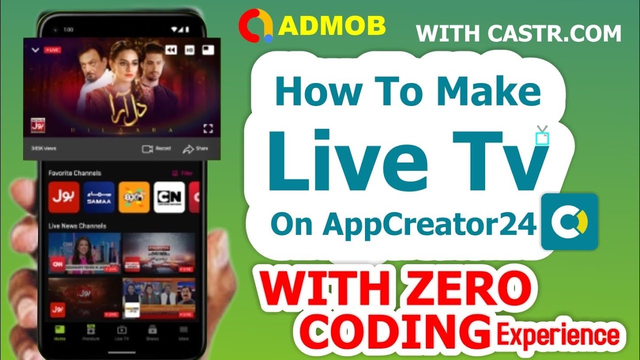 The Ultimate Guide to Live TV on AppCreator24