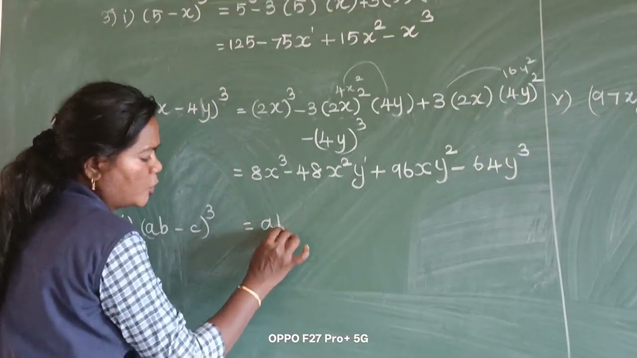 8th Standard Maths Exercise 3.3(3)