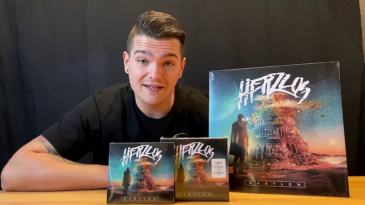 UNBOXING | Herzlos - Babylon (Fanbox, Vinyl, Digipak)