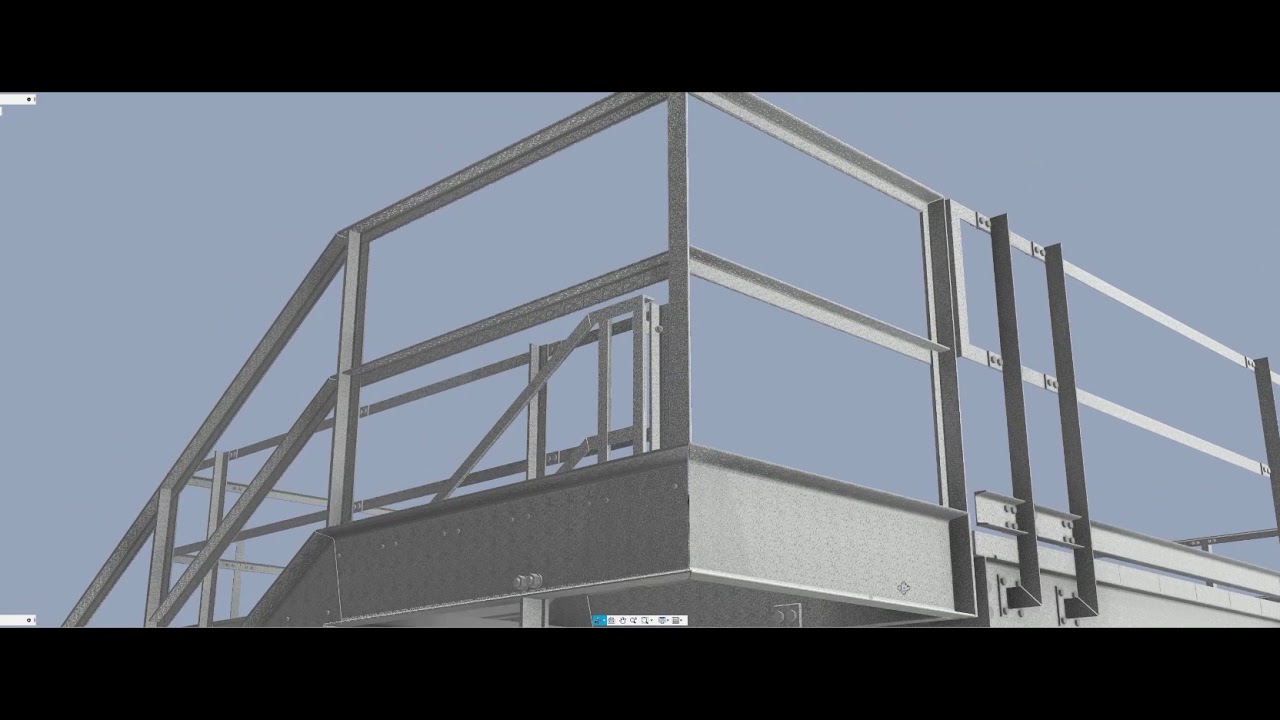 Steel Details Radio Tower - Advance Steel meets Fusion 360