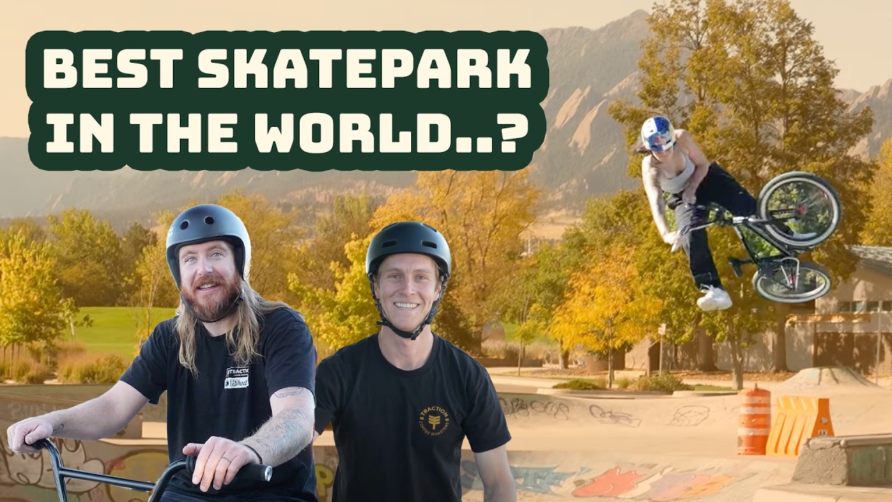 Riding Our Favorite Skatepark With An Olympian!