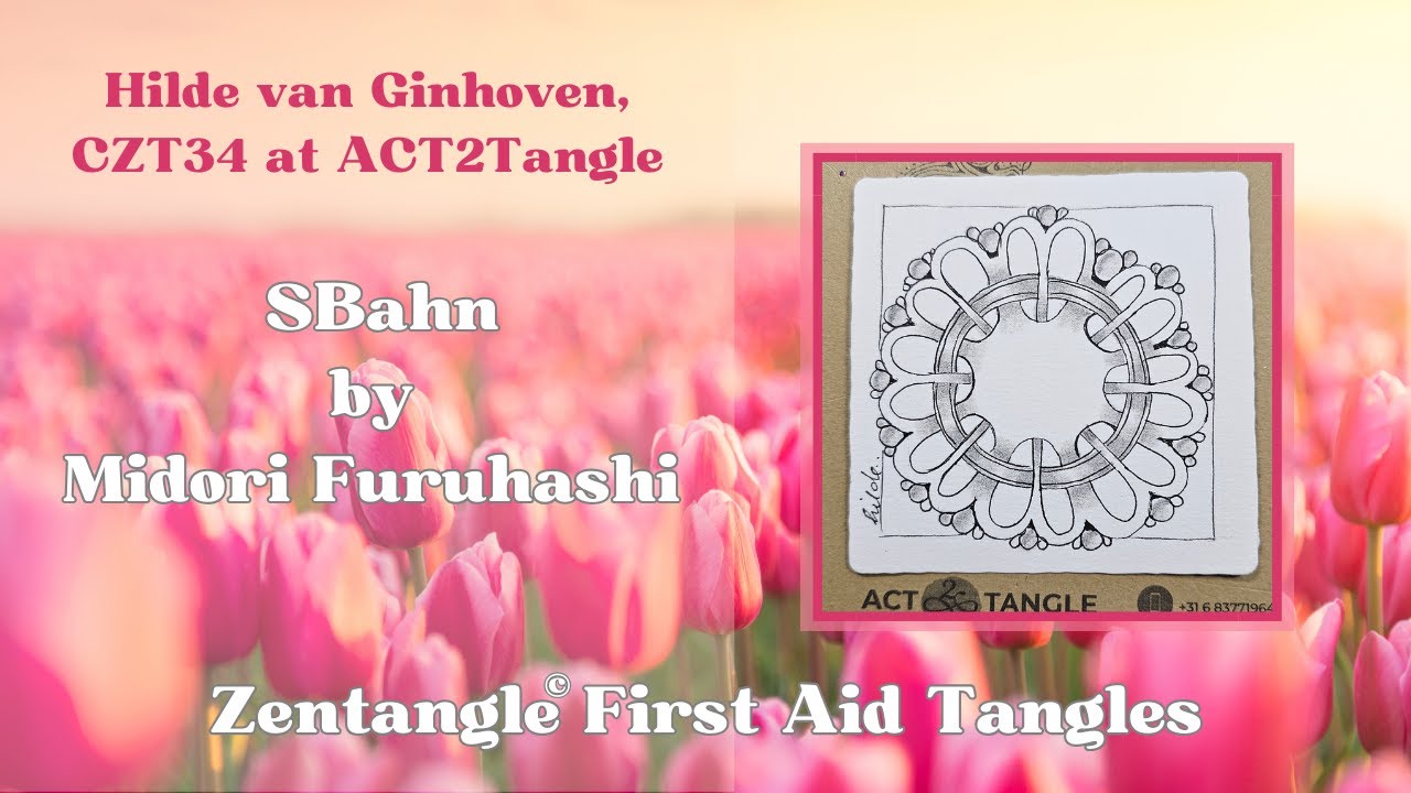 Daily Zentangle First Aid Tangles - SBahn