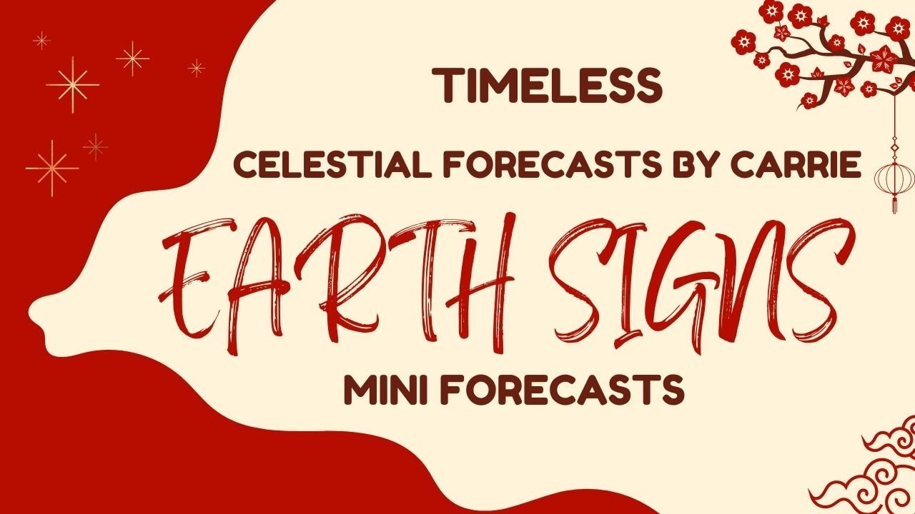 EARTH SIGNS MINI FORECASTS 🧿PLAYING WITH YOUR AFFECTIONS | CELESTIAL FORECASTS BY CARRIE |