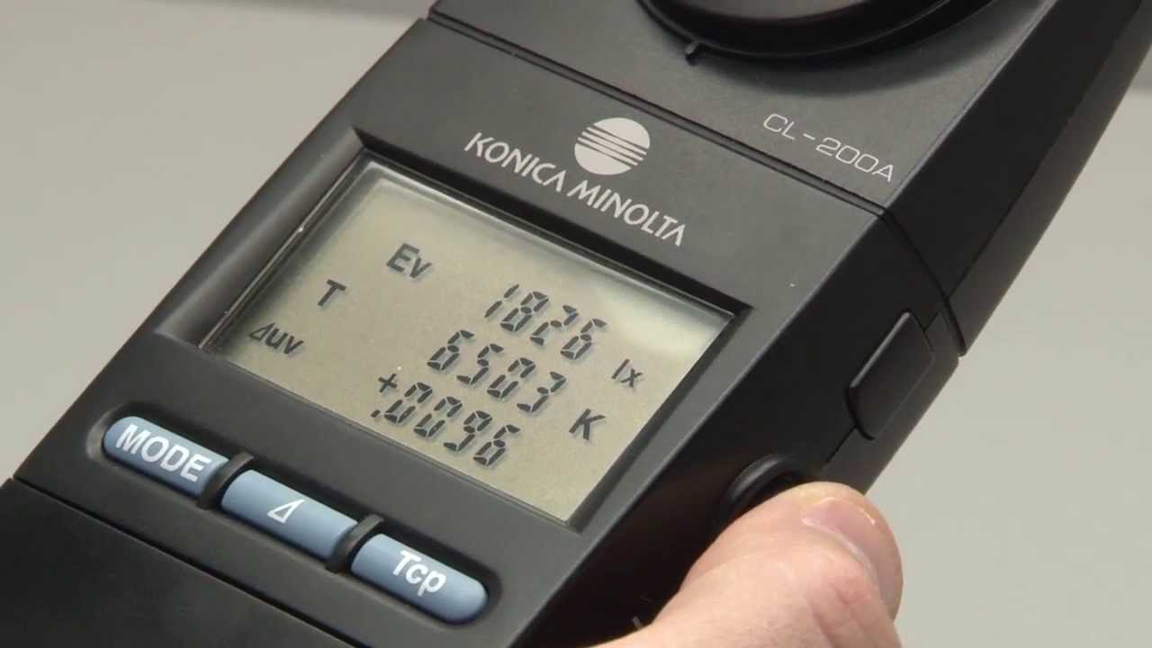 CL-200A Chroma Meter - Konica Minolta Sensing