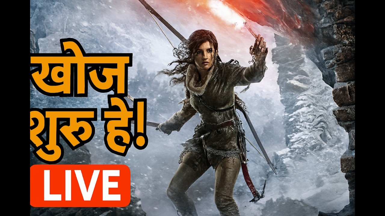 Rise of the Tomb Raider Live Stream | Epic Adventure + Survival Walkthrough Part 2 @RahulxGamings
