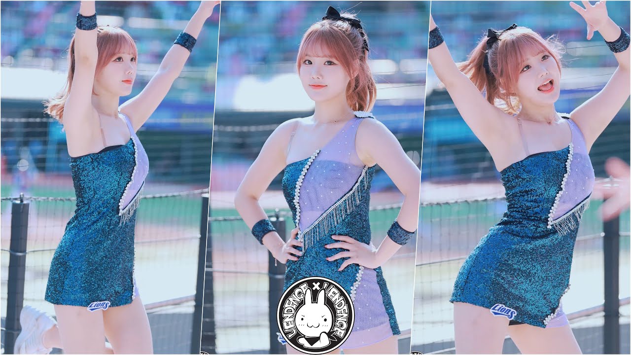 [4K] 230618 치어리더 최홍라 직캠 '응원 리액션 모음(전반)' Choi Hongra Fancam @삼성라이온즈 프로야구  By 벤뎅이