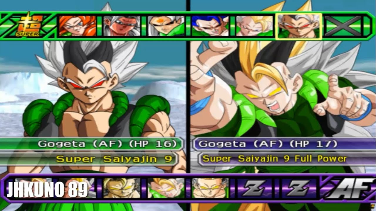 MODS CHETADOS | GOGETA SSJ9 TEAM vs GOGETA SSJ9 FULL POWER TEAM | DRAGON BALL Z BUDOKAI TENKAICHI 3