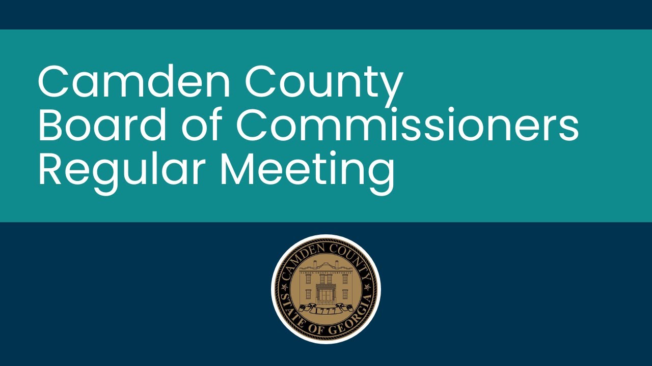 Camden County Board of Commissioners Regular  Meeting @ 6PM February 03, 2026