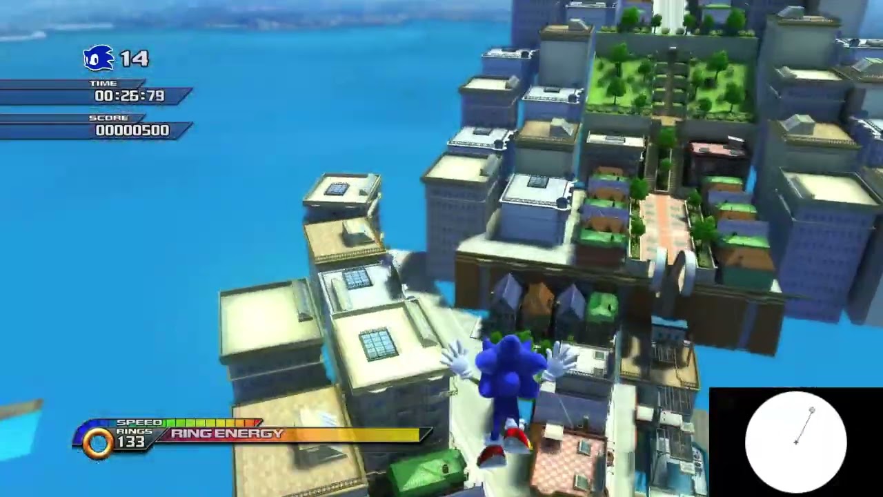Sonic Unleashed Recompiled City Escape Modern Speedrun 00:57:78