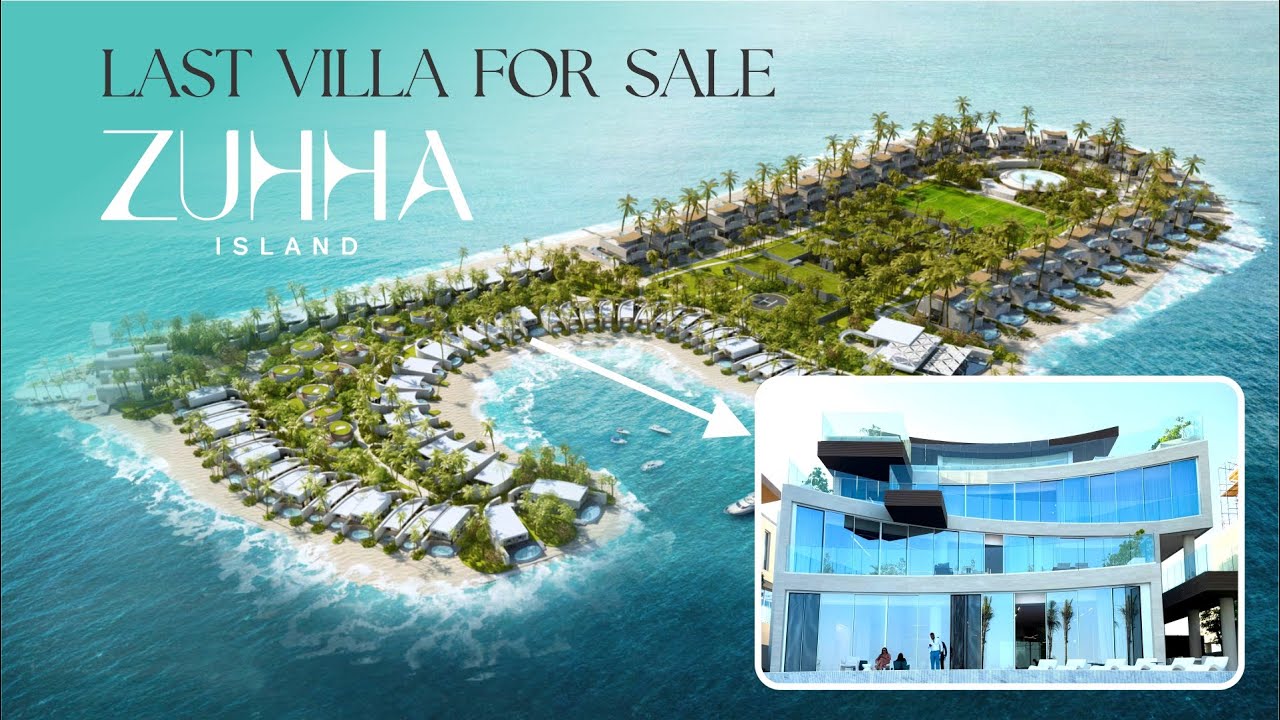 Inside Dubai’s Most Luxurious Private Island Villa | ZUHA Island Exclusive Tour