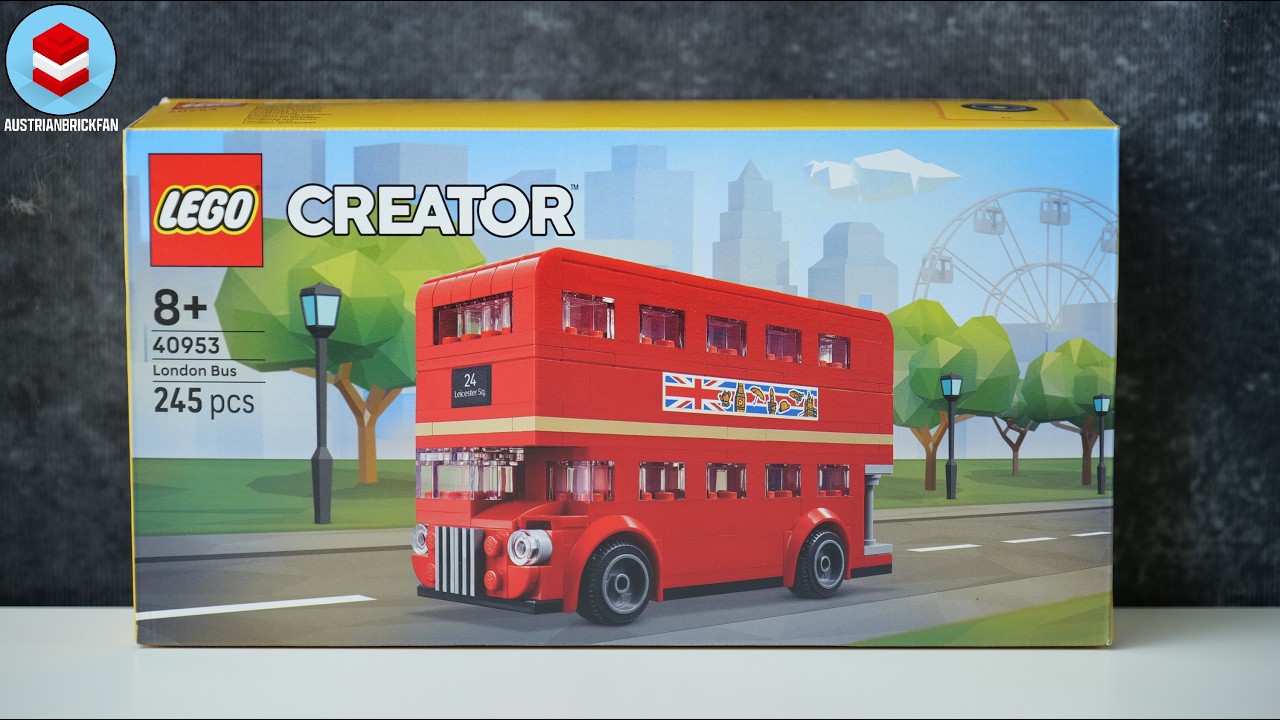 LEGO Creator 40953 London Bus - LEGO Speed Build Review