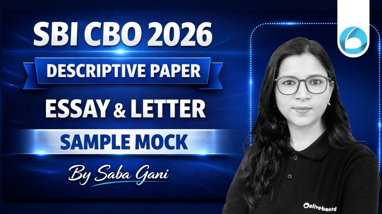 SBI CBO Descriptive Sample Mock 2026 | Essay & Letter Practice | SBI CBO English Preparation
