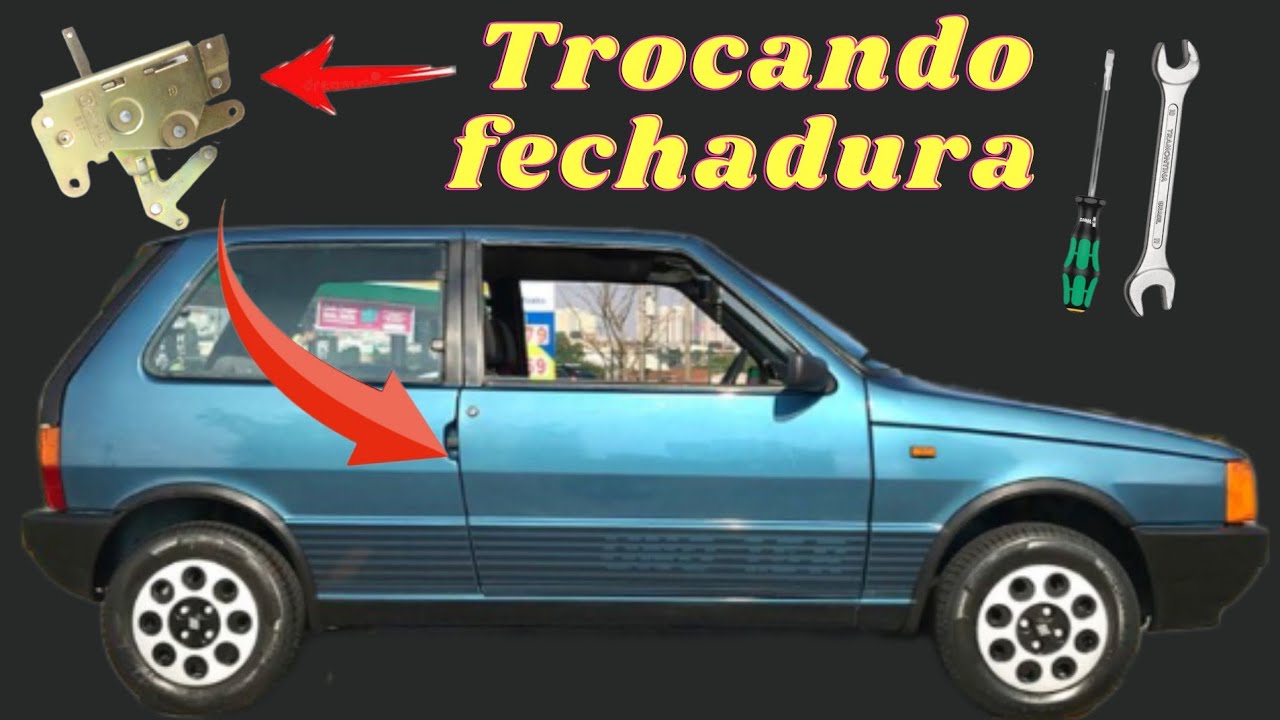 TROCANDO A FECHADURA INTERNA DA PORTA DO UNO, DICA (84 HÁ 2013).