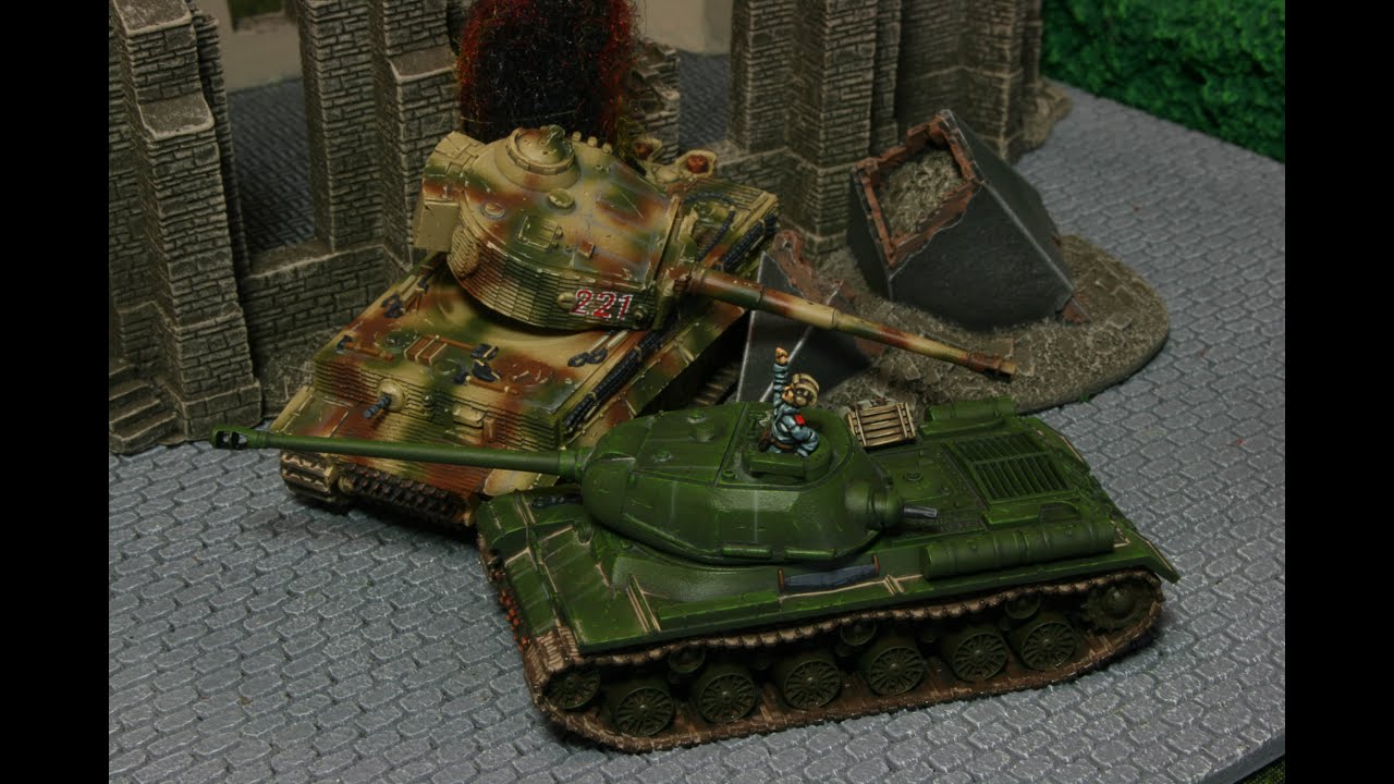 How to Paint Heavy Soviet Armour for Flames of War Bagration