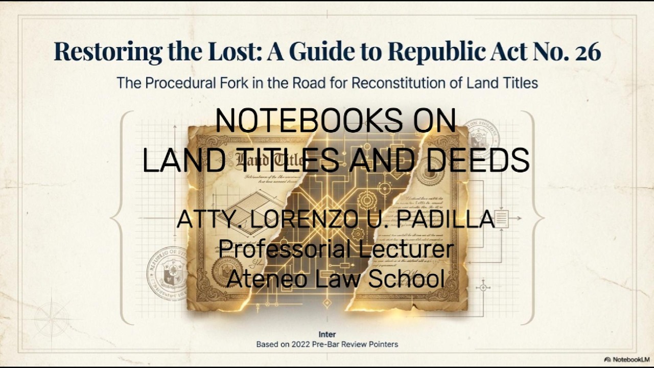 GUIDE TO RECONSTITUTION