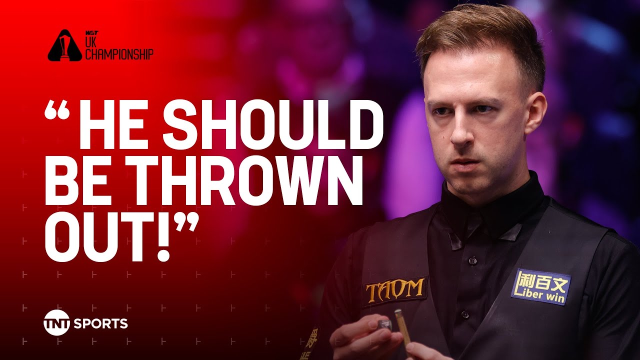Judd Trump FRUSTRATED with a noisy spectator who kept sneezing 😤 | 2025 UK Snooker Championship