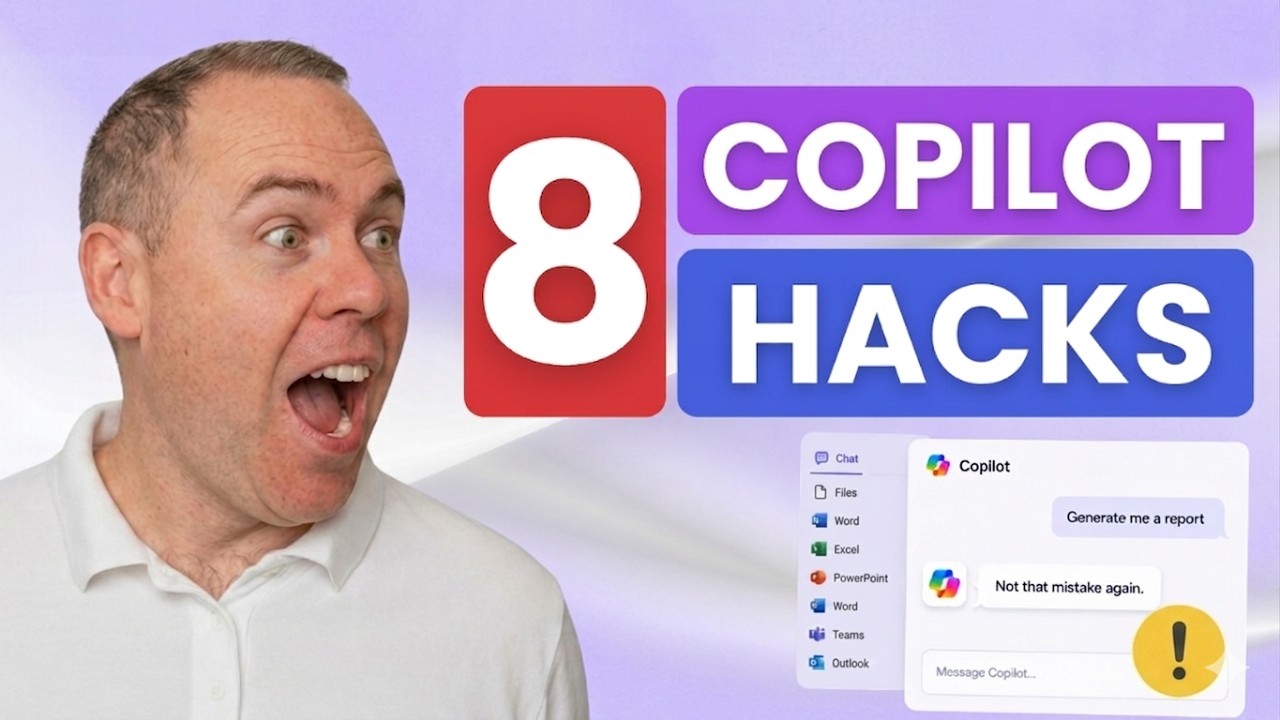 8 лайфхаков для Microsoft 365 Copilot, которые вам нужно знать!
