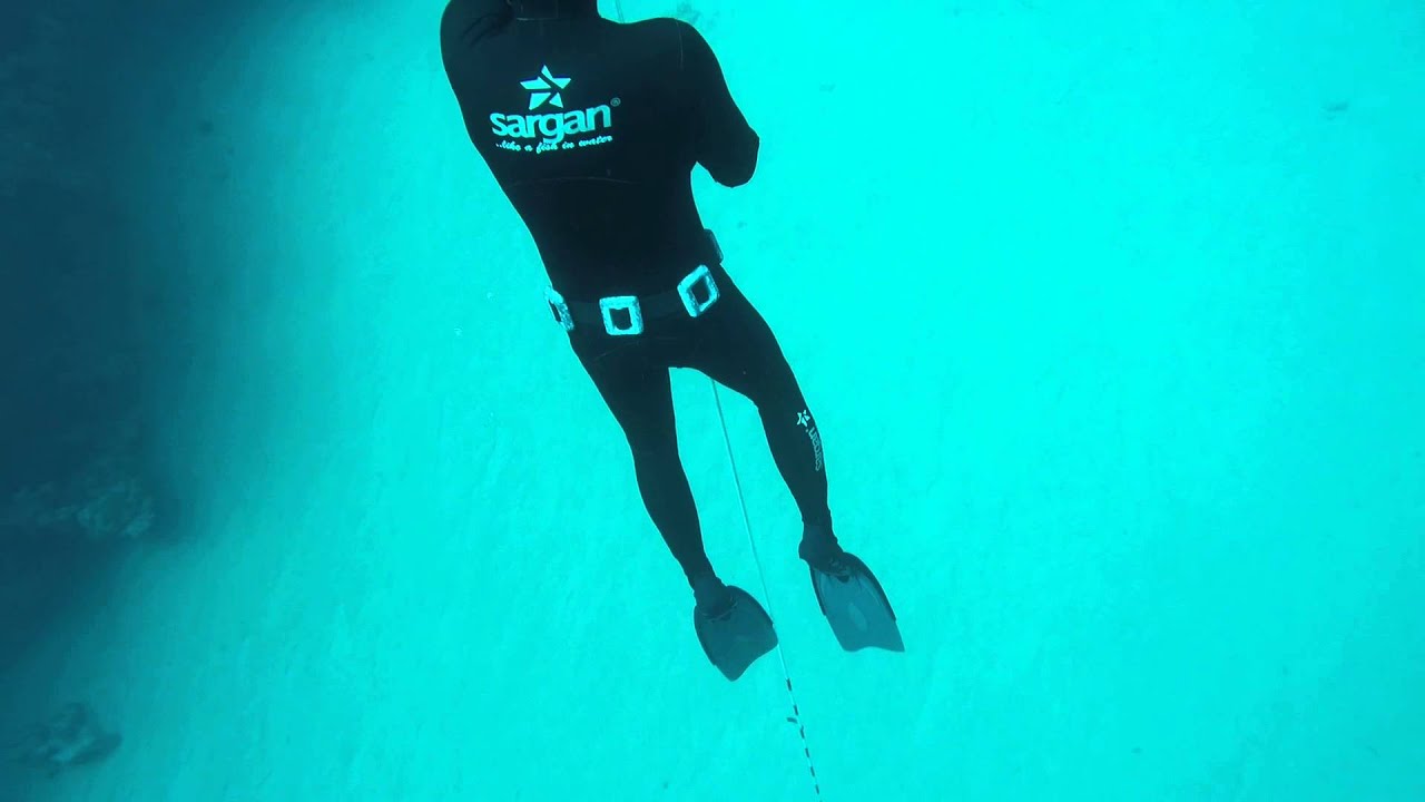 My first 30 meters free immersion.