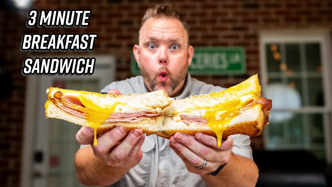 Ham, Egg and Cheese Breakfast Sandwich | 3 min Thursdays